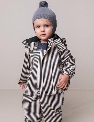 RAINWEAR JACKET MARMAR BLUE DEW STRIPE